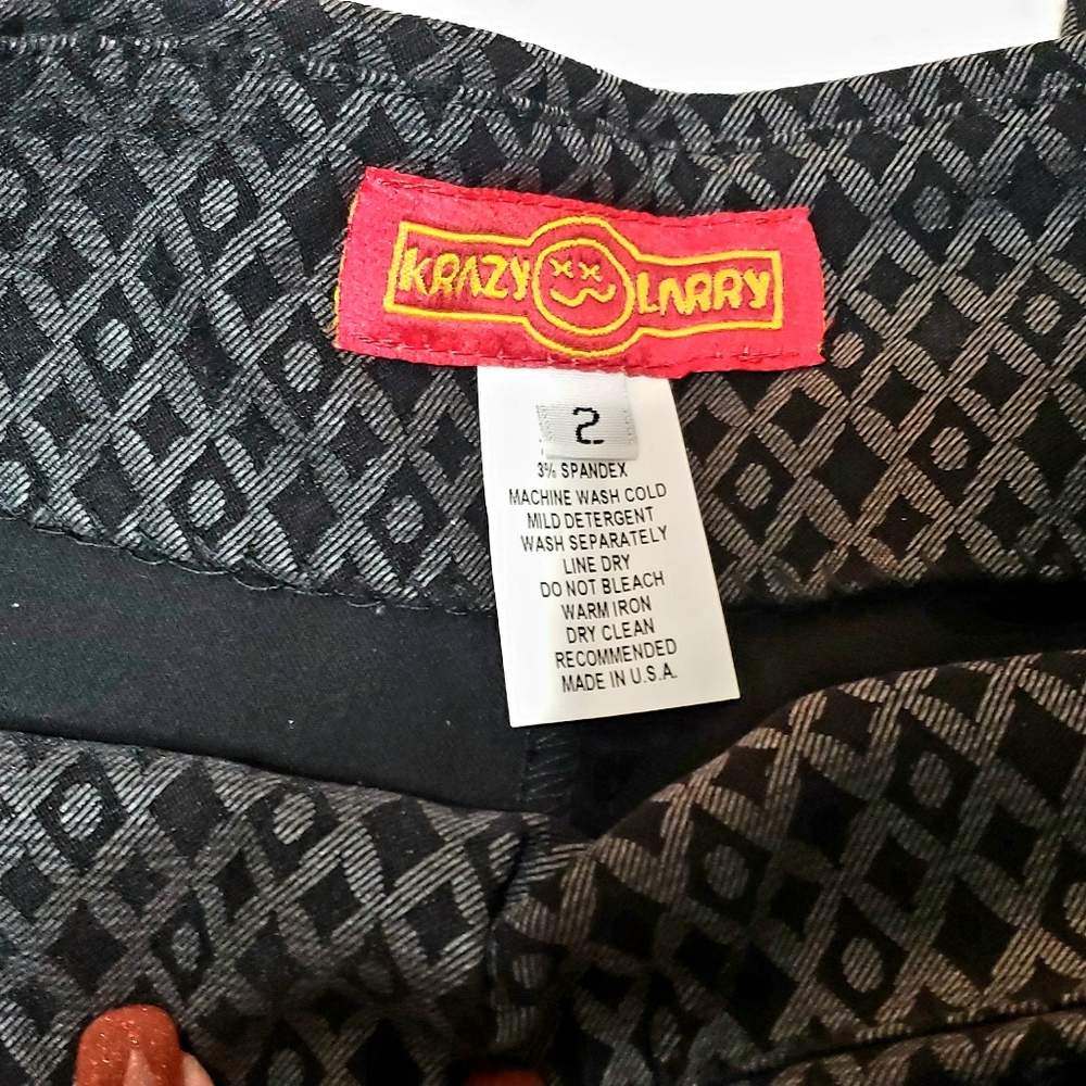 Krazy Larry NWT Sz 2 Pull on Pant - Picture 3 of 7
